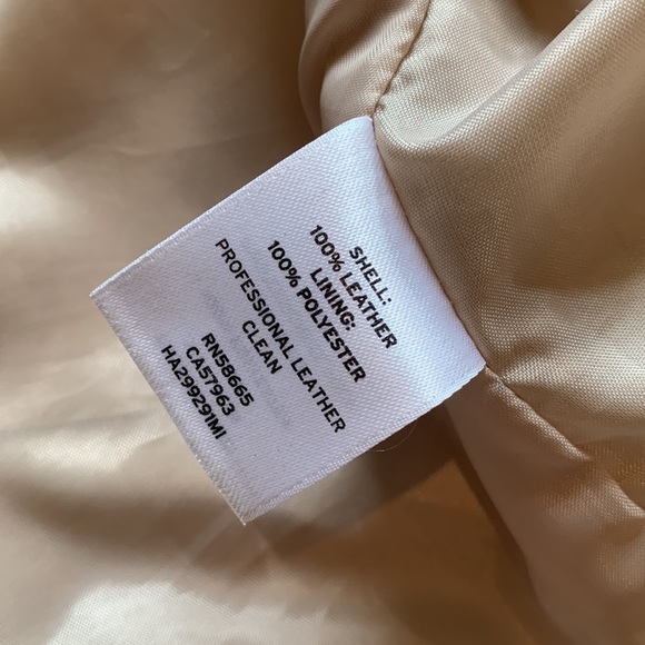 Halogen Leather Jacket - Picture 3 of 7